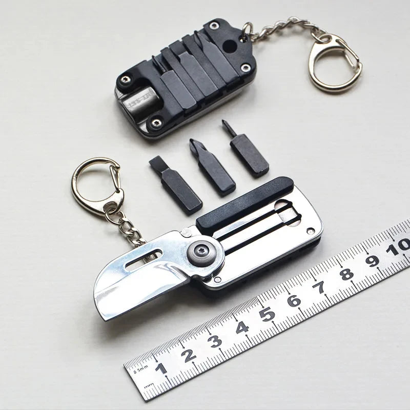Mini Folding Knife Portable Keychain Tool