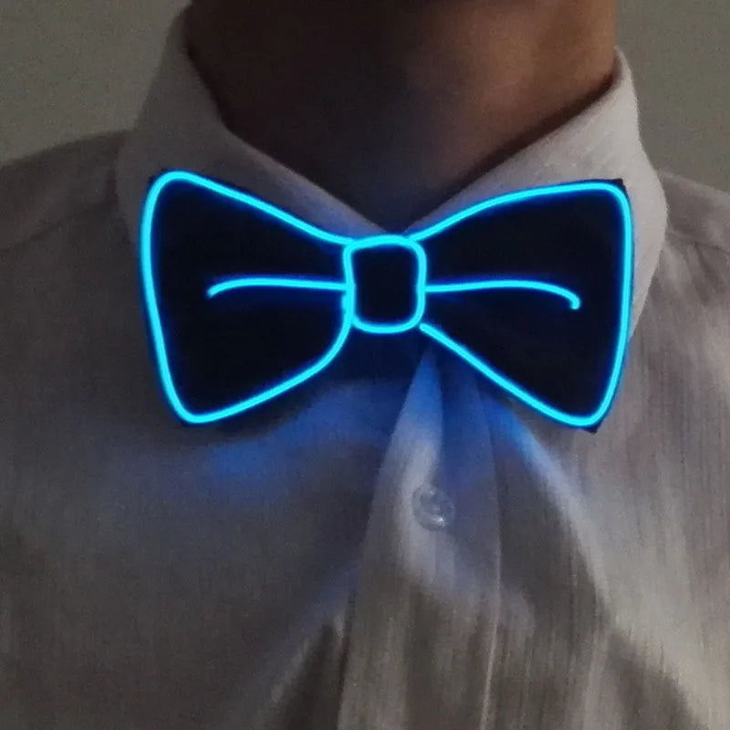 Neon Glow LED Party Tie