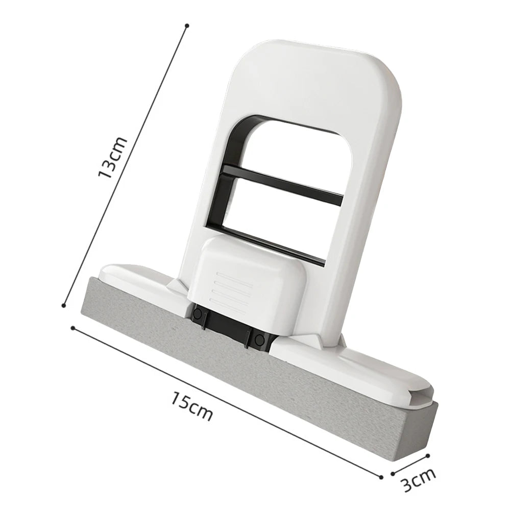 Scratch-Safe Compact Dual Texture Sponge Mop