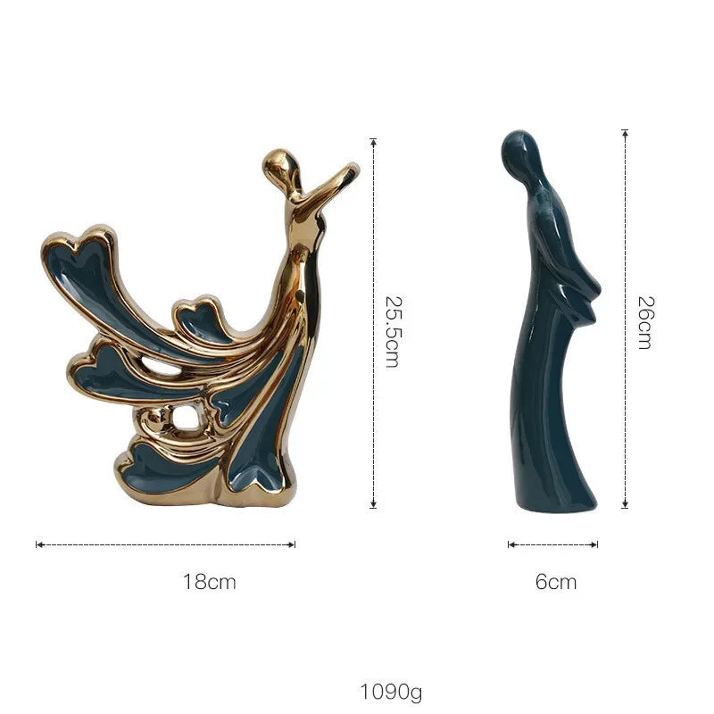 Romantic Couple Figurine Home Decor