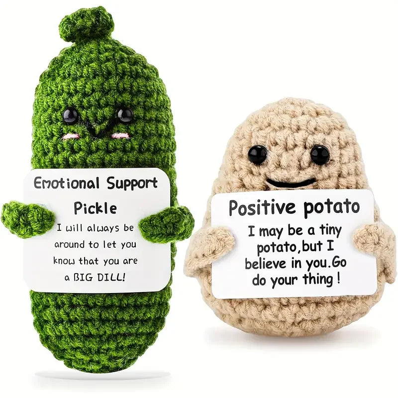 You Got This Mini Crochet Encouraging Desk Buddy Friend