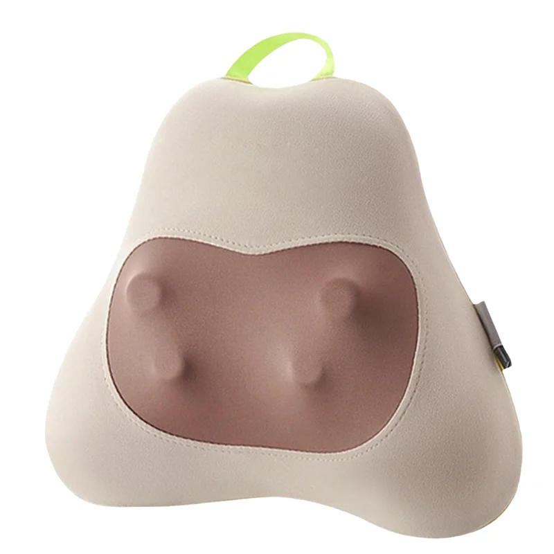 Ergonomic Back Support Heated Vibration Massager