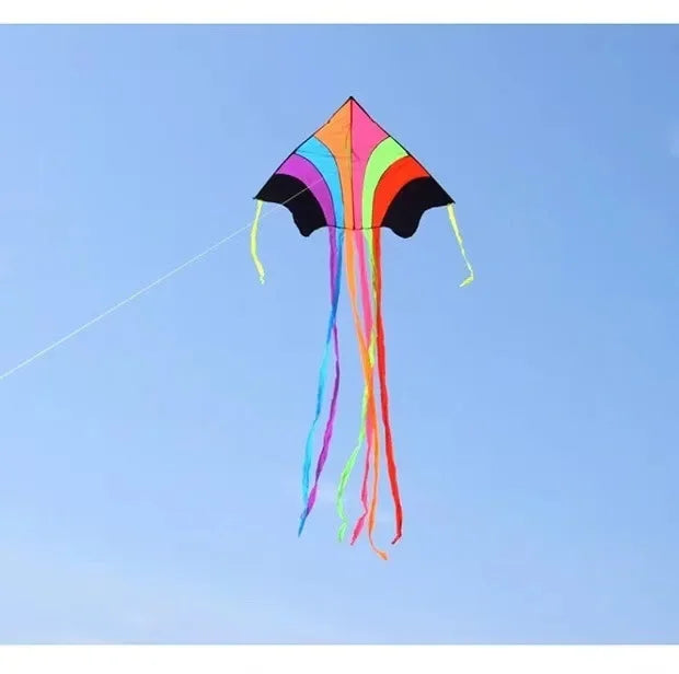 Colorful Long Tail Outdoor Rainbow Kite