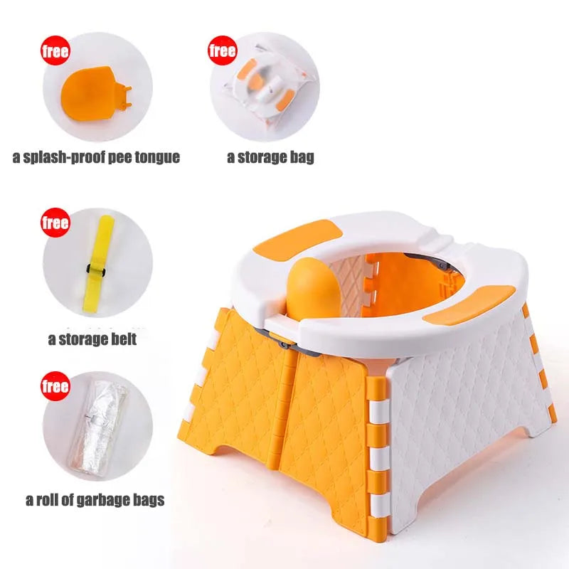 Foldable Kids Easy Potty Training Seat