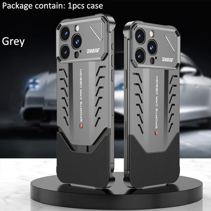Futuristic Edge Armor iPhone Case