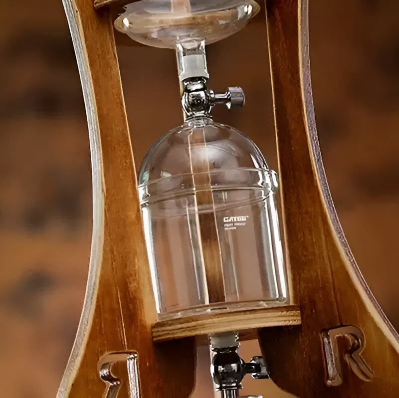 Wooden Handcrafted Ice Drip European Coffee Maker