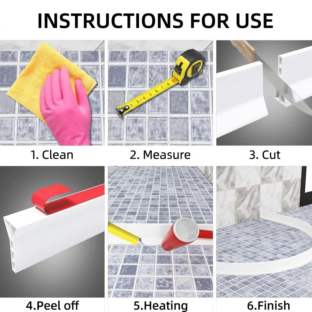 Bathroom Silicone Water Stopper Sticky Rubber
