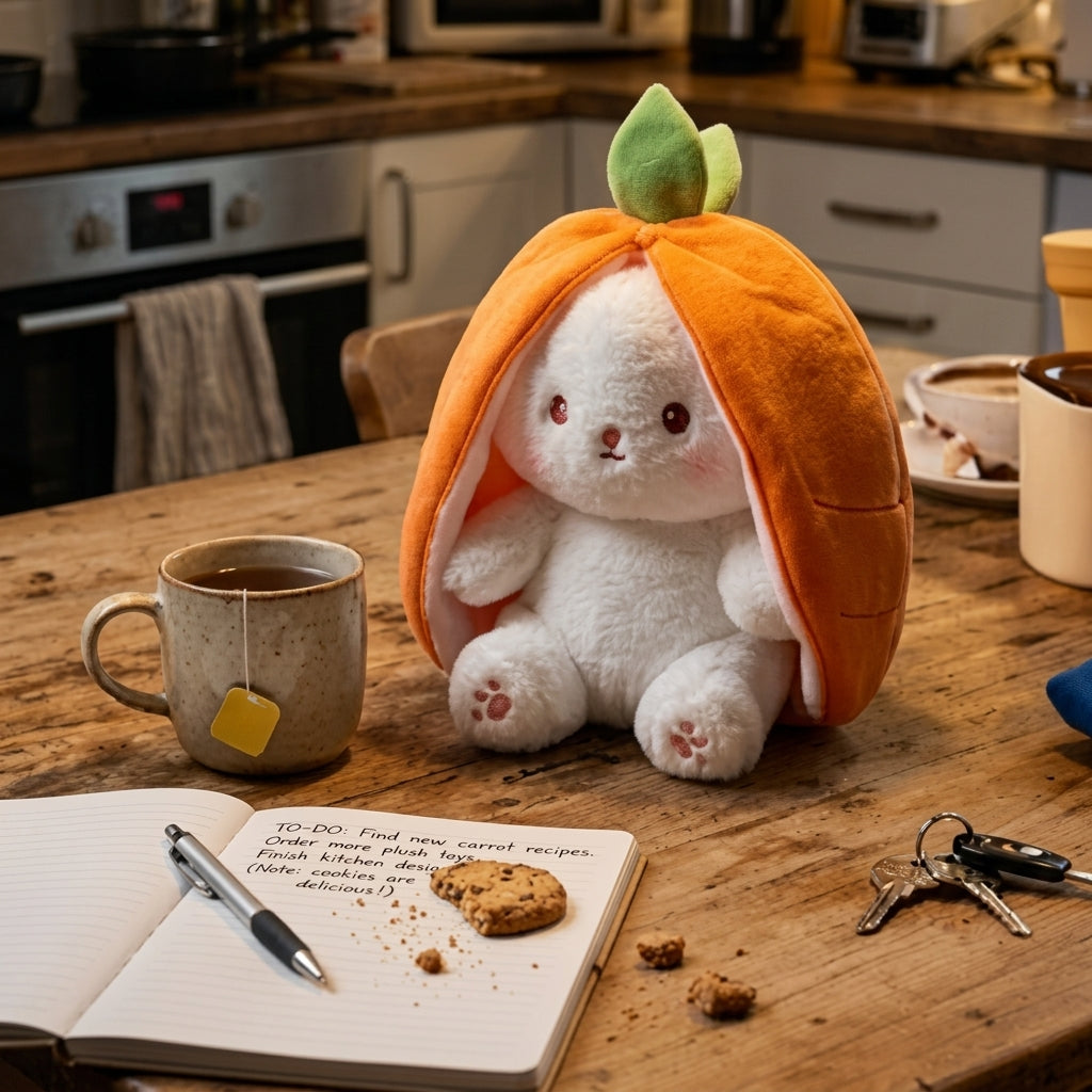 Hide and Seek Creative Snuggly Bunny Plush