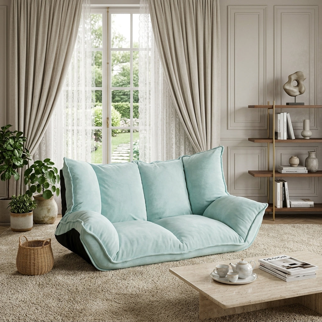 Adjustable Foldable Legless Lounge Sofa