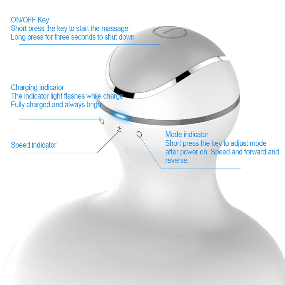 Wireless Relax Head Scalp Massager