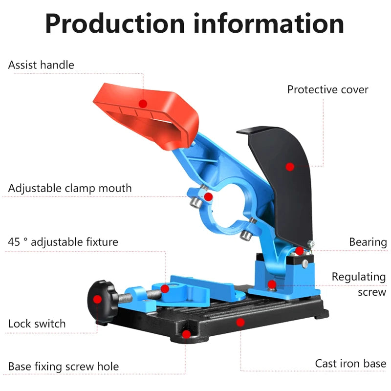 Precision Multi-Angle Stable Grinder Cutting Machine