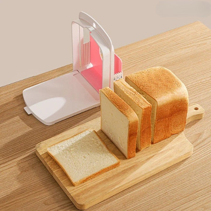 Slice Right Bread Cutting Toast Slicer Stand