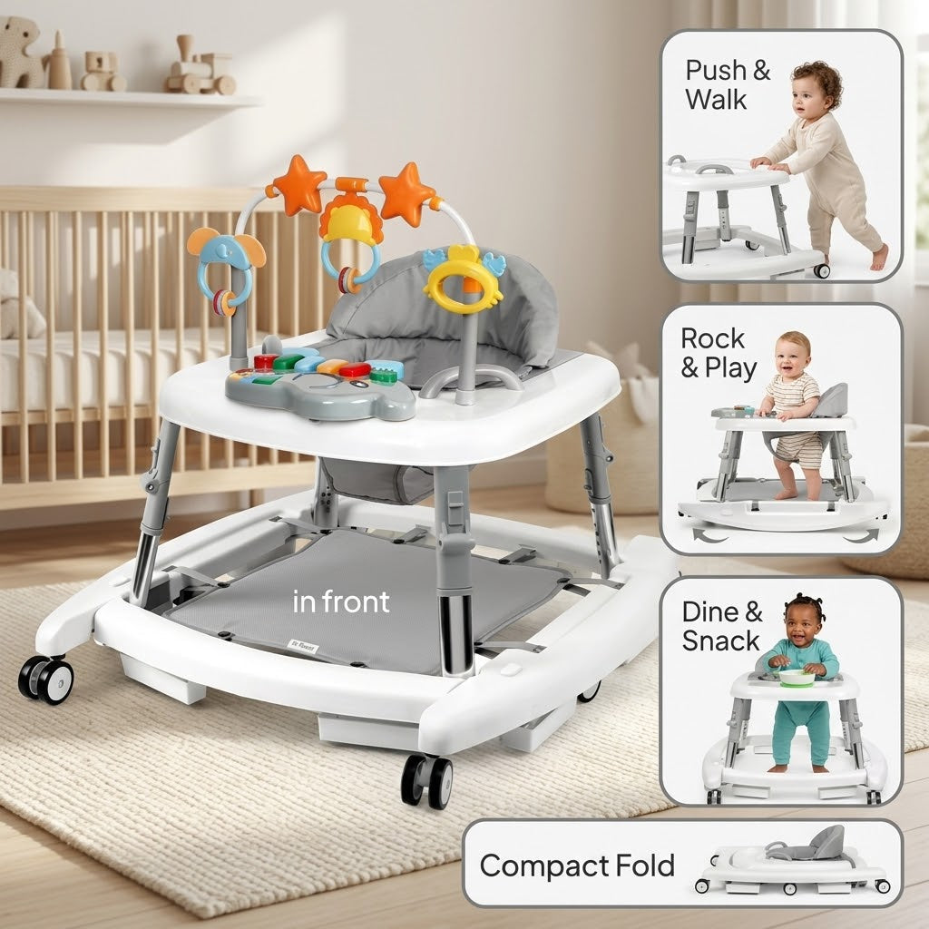 Baby Stroller 7-18Months Multifunctional Walkers