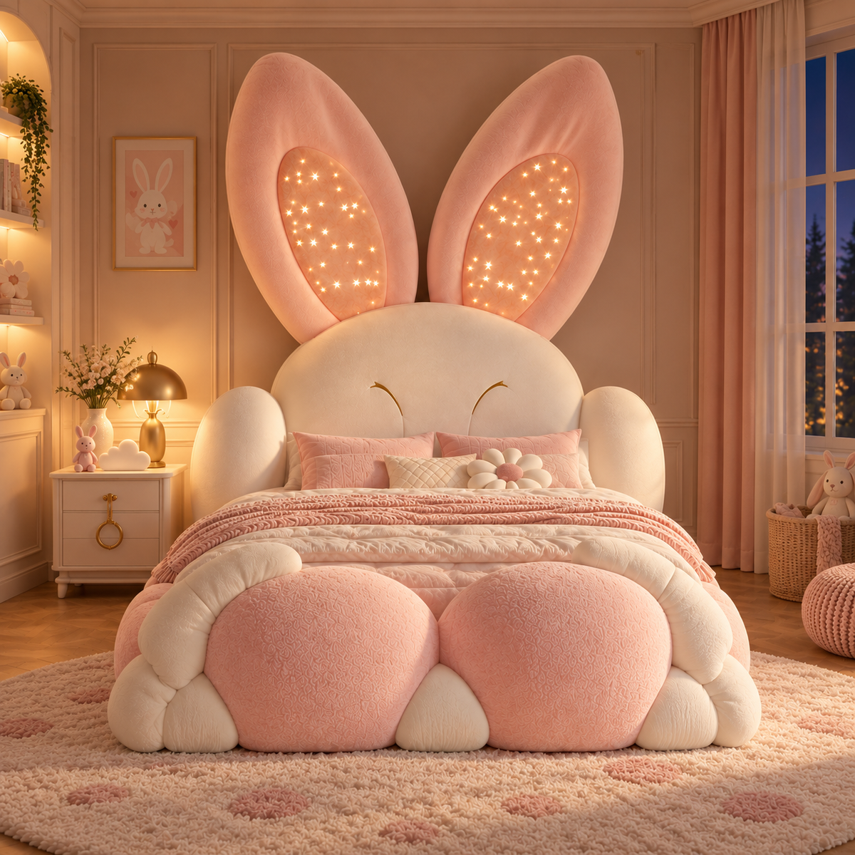 Dreamland Rabbit Kids Bed