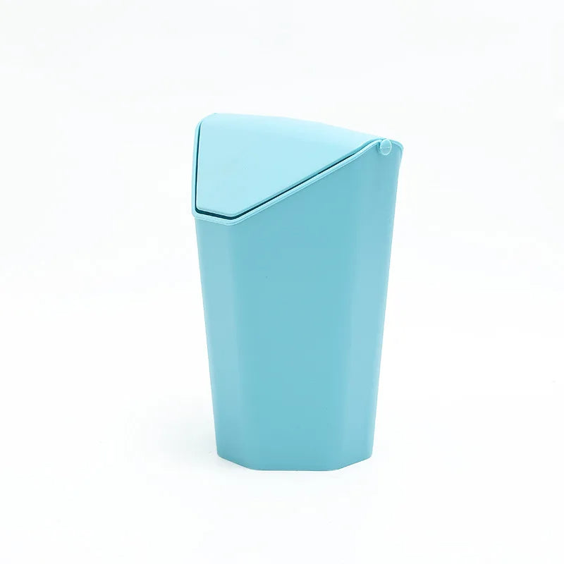 Creative Modern Home Use/Office Desktop Mini Plastic Trash Can