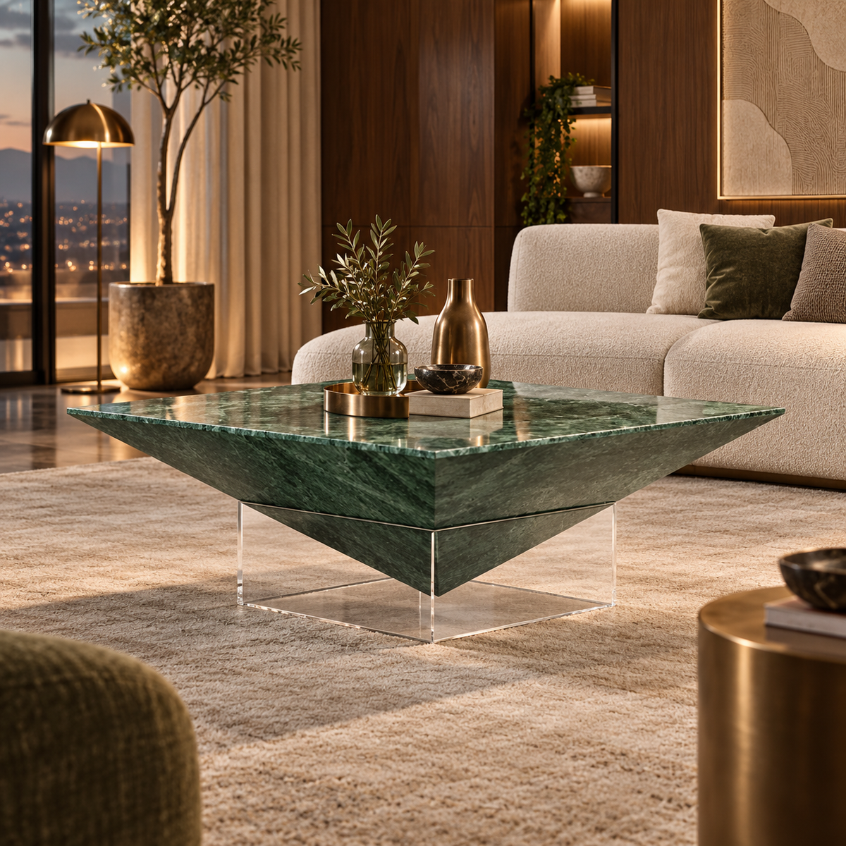 Inverted Pyramid Table
