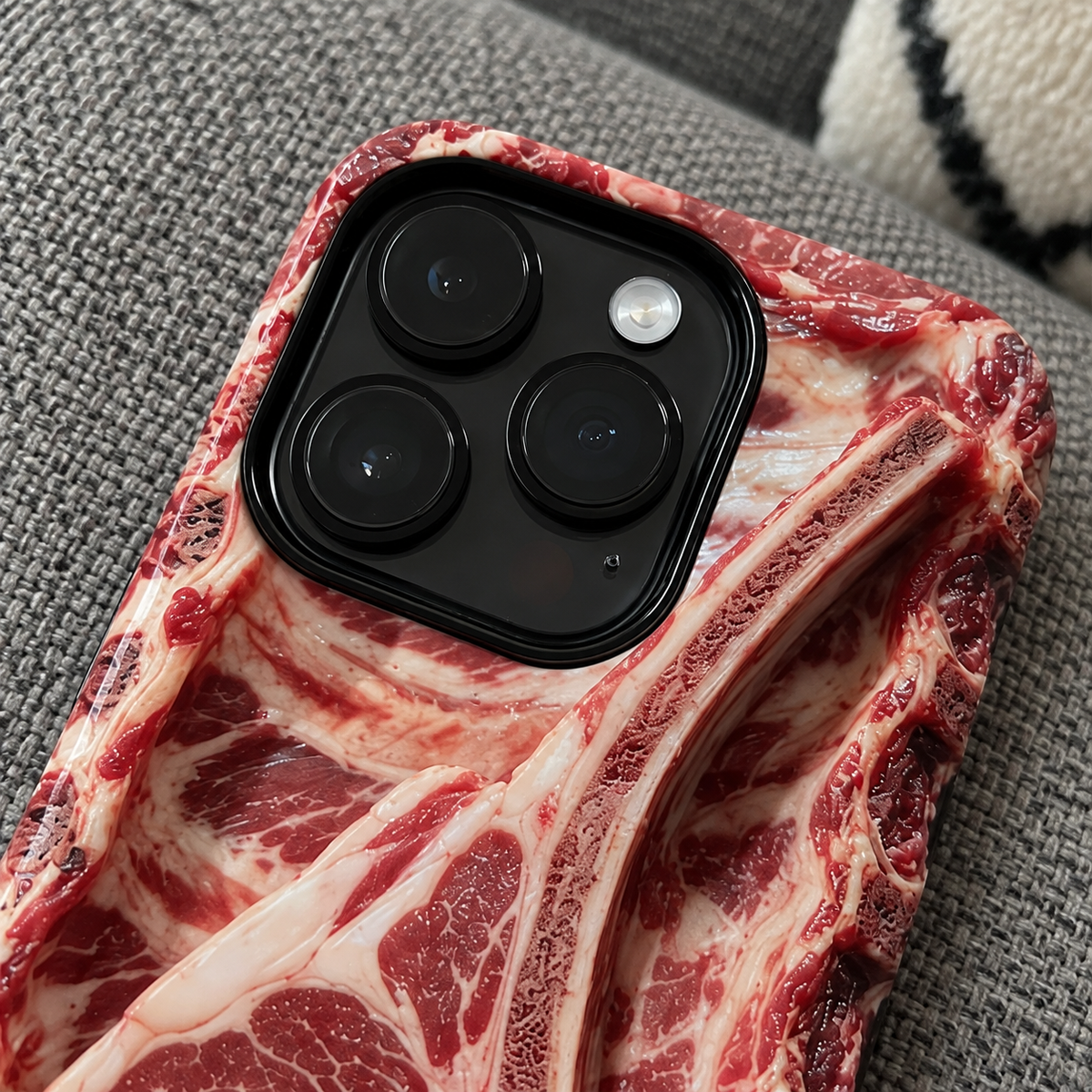 Raw Steak Phone Case