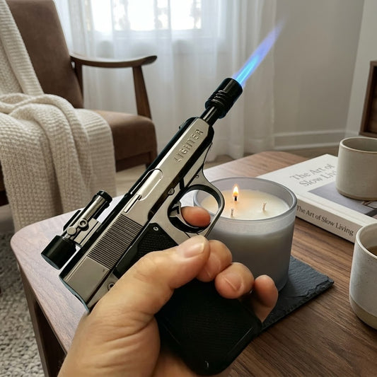 Magnum Tactical Gun-Shape Jet Flame Windproof Lighter