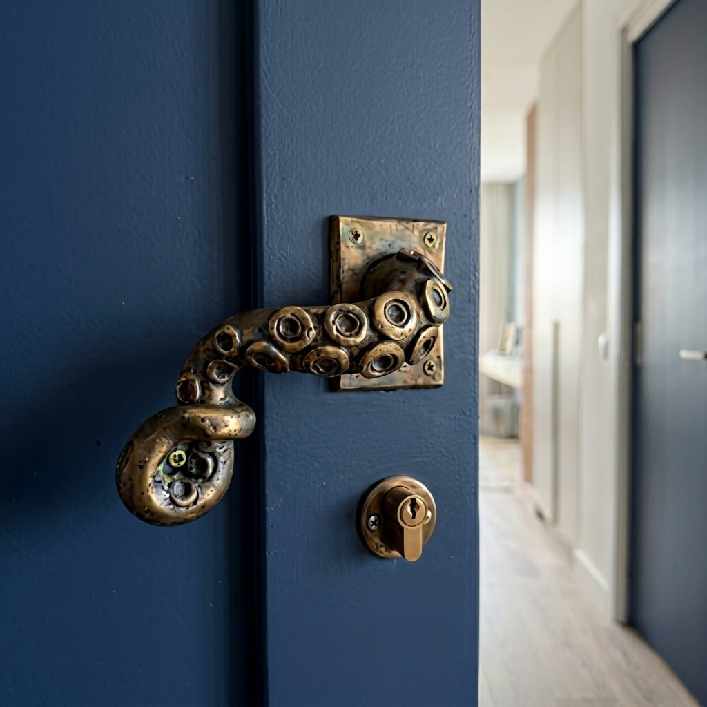 Octopus Tentacle Door Pull Handle
