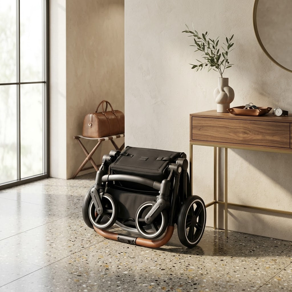 Lightweight Japanese Style Twin Baby Stroller