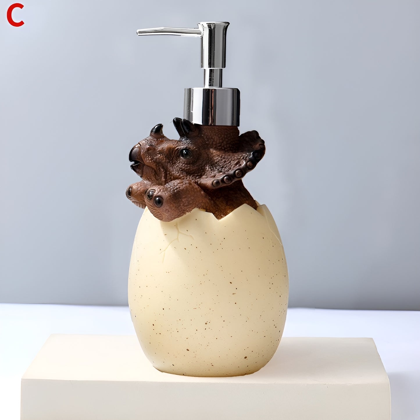 Cartoon Dinosaur Egg Refillable Soap Dispenser