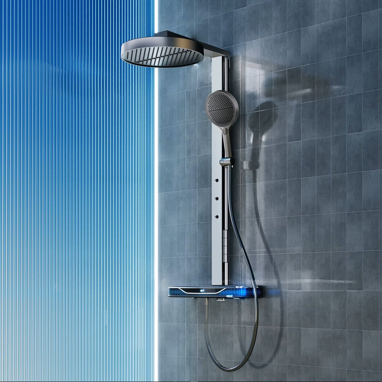 Nordic Rainfall LED Wall Smart Shower System