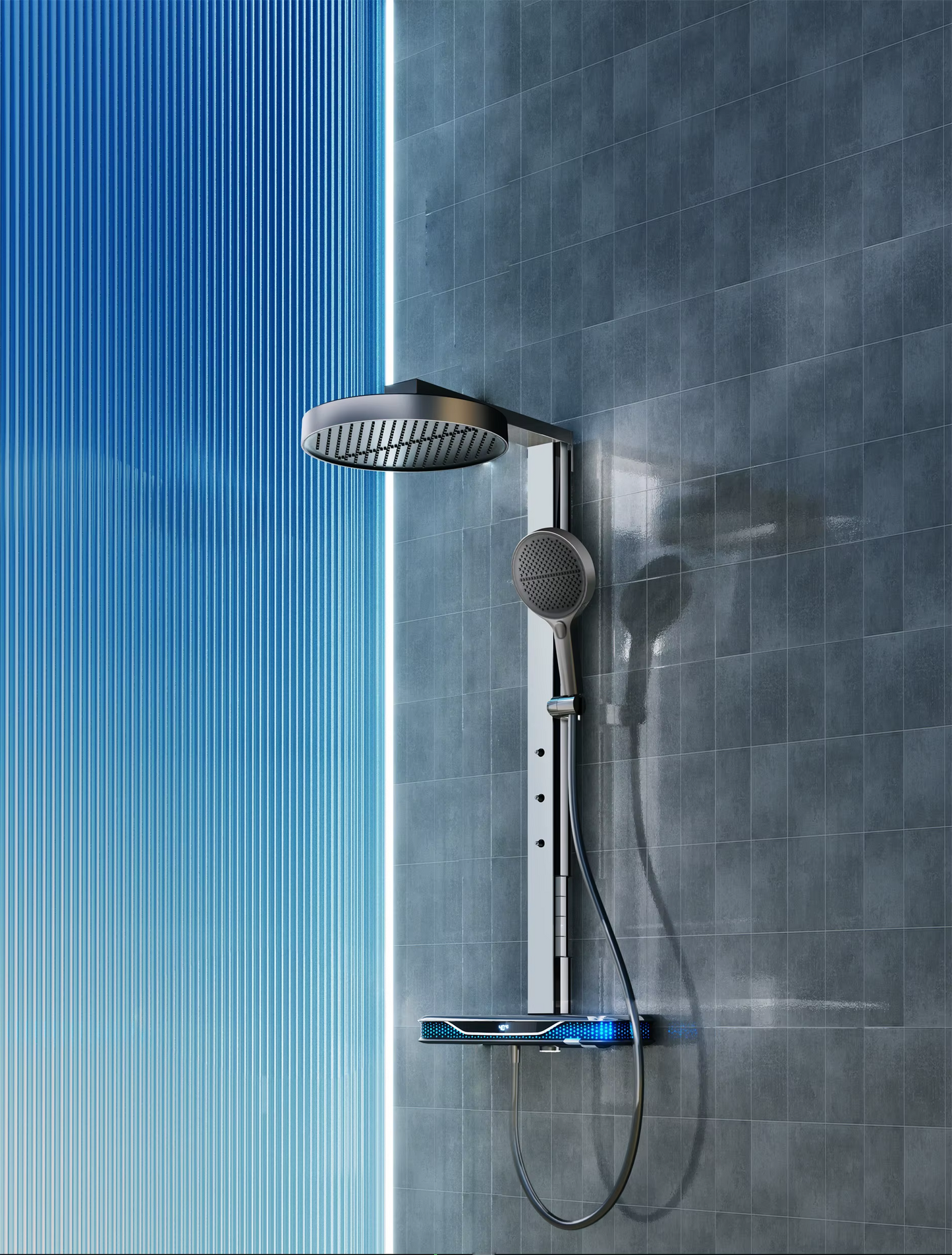 Nordic Rainfall LED Wall Smart Shower System
