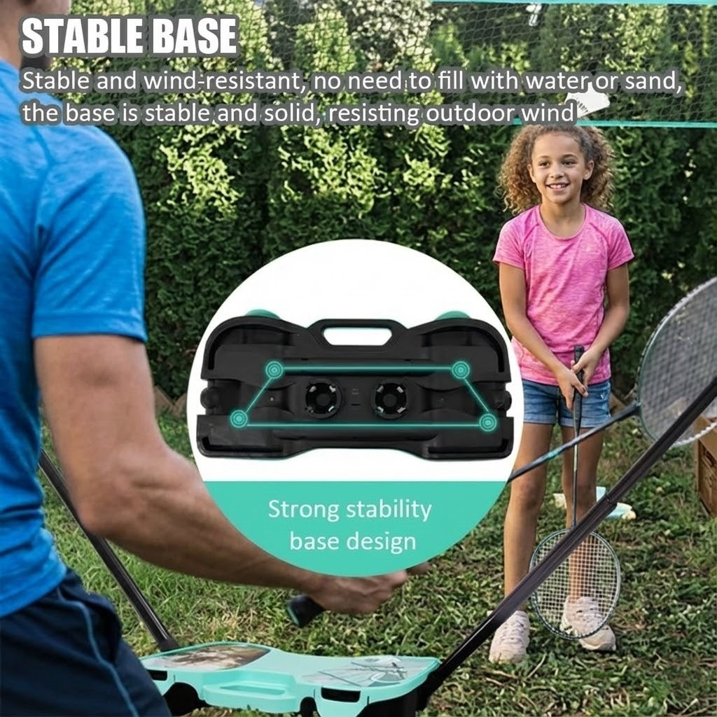 Quick-Setup Badminton Outdoor Game Set