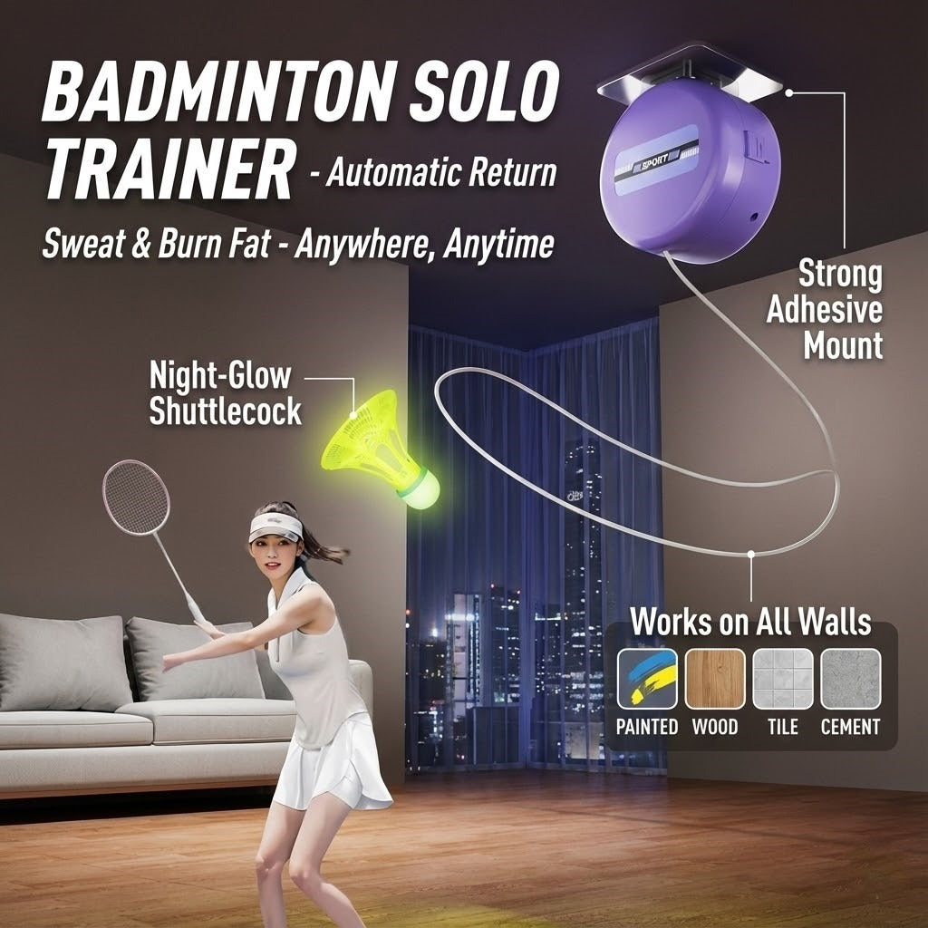 Personal Solo Practice Badminton Home Trainer