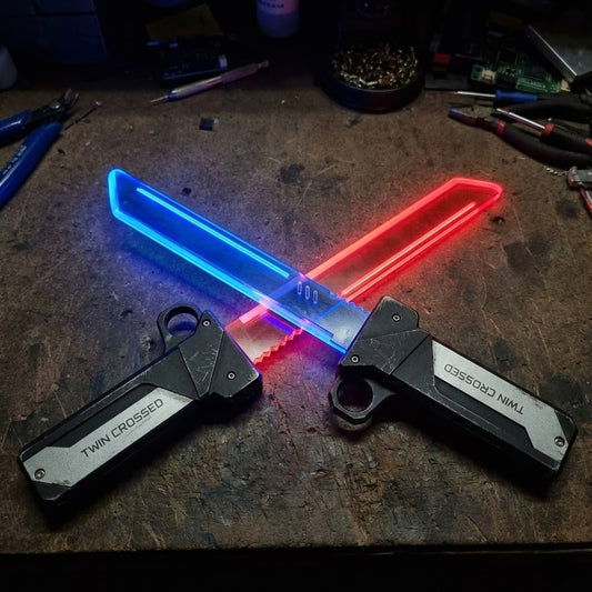Dual Blade LED Light Toy Knife