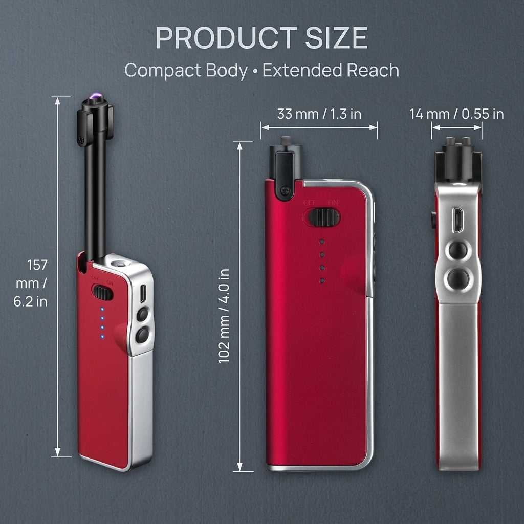 Storm Maker Telescopic Windproof Lighter