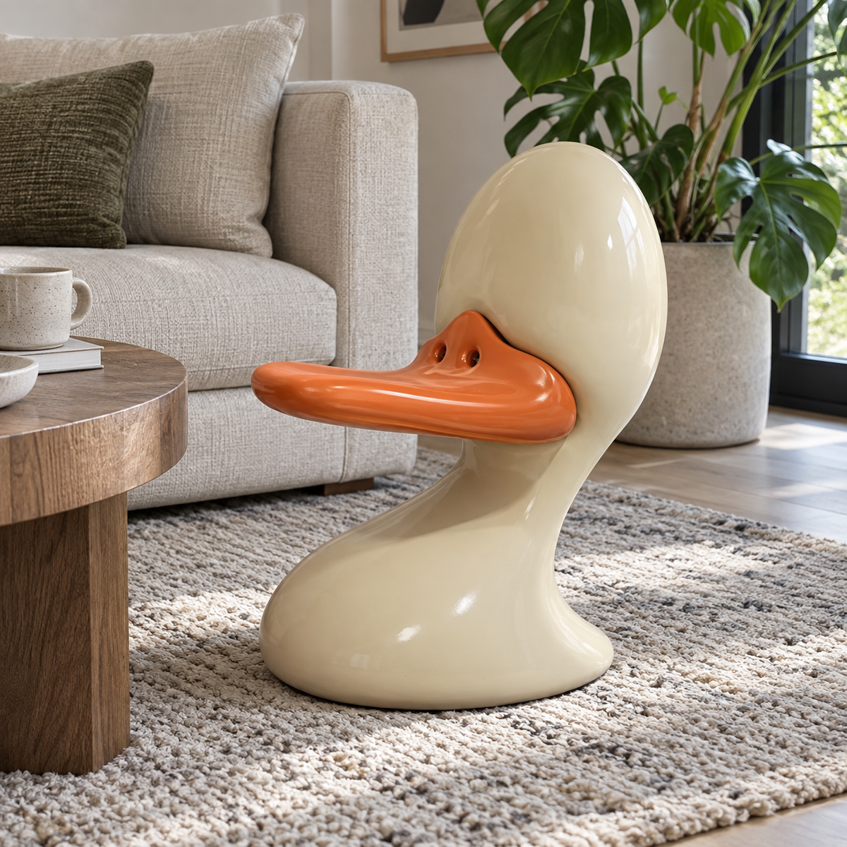 Gallery Duck Accent Stool