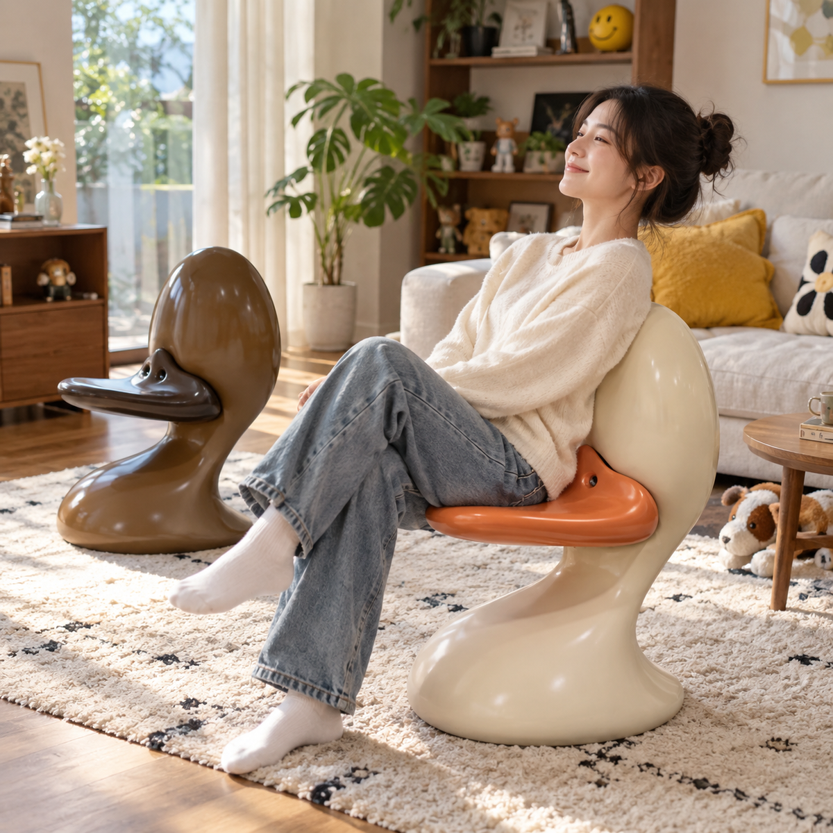 Gallery Duck Accent Stool