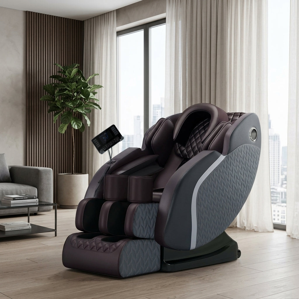 Full Reset 4D Zero Gravity Full Body Massage Chair Recliner