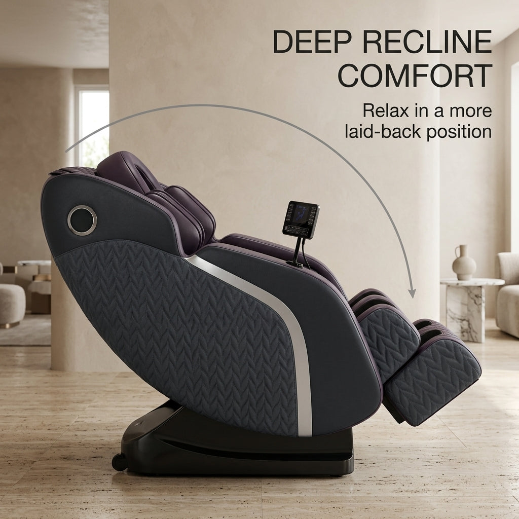 Full Reset 4D Zero Gravity Full Body Massage Chair Recliner