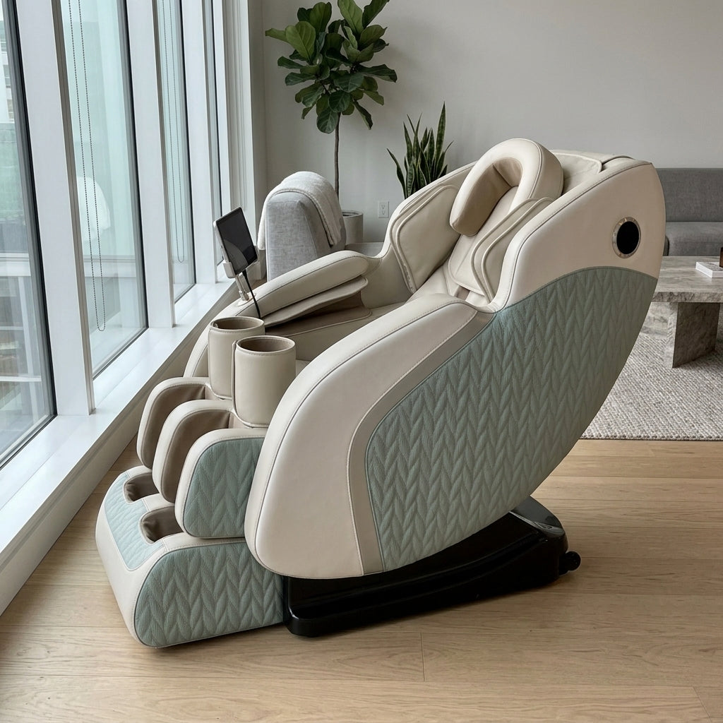 Full Reset 4D Zero Gravity Full Body Massage Chair Recliner