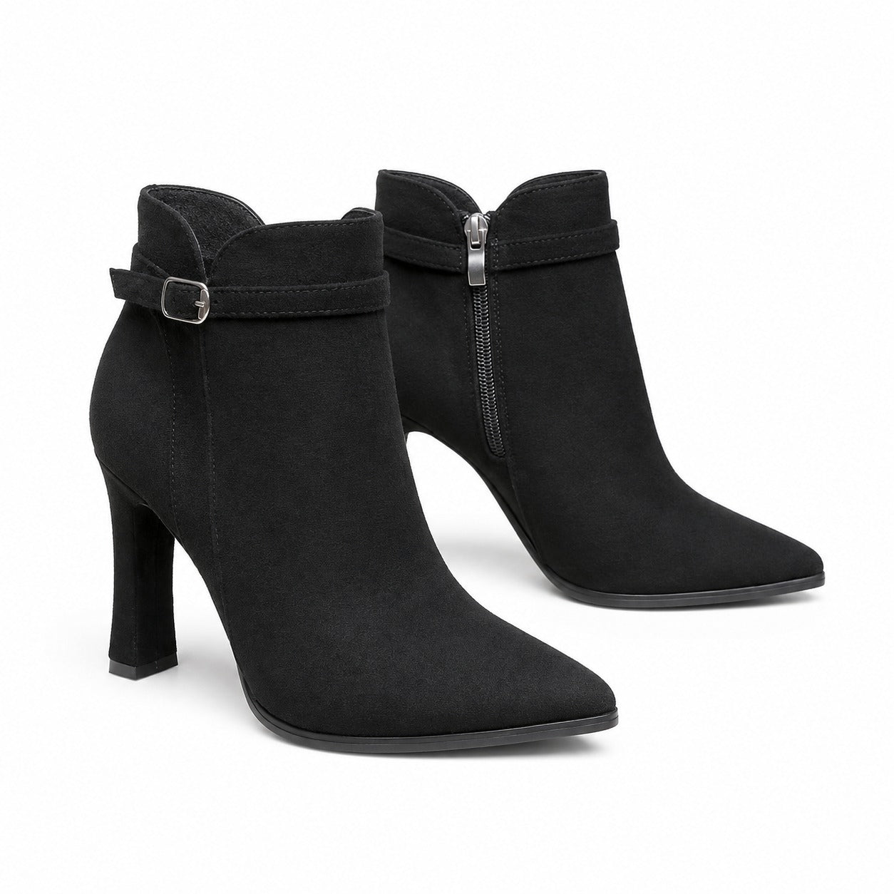 Chelsea English Modern Thick High Heels Women Boots