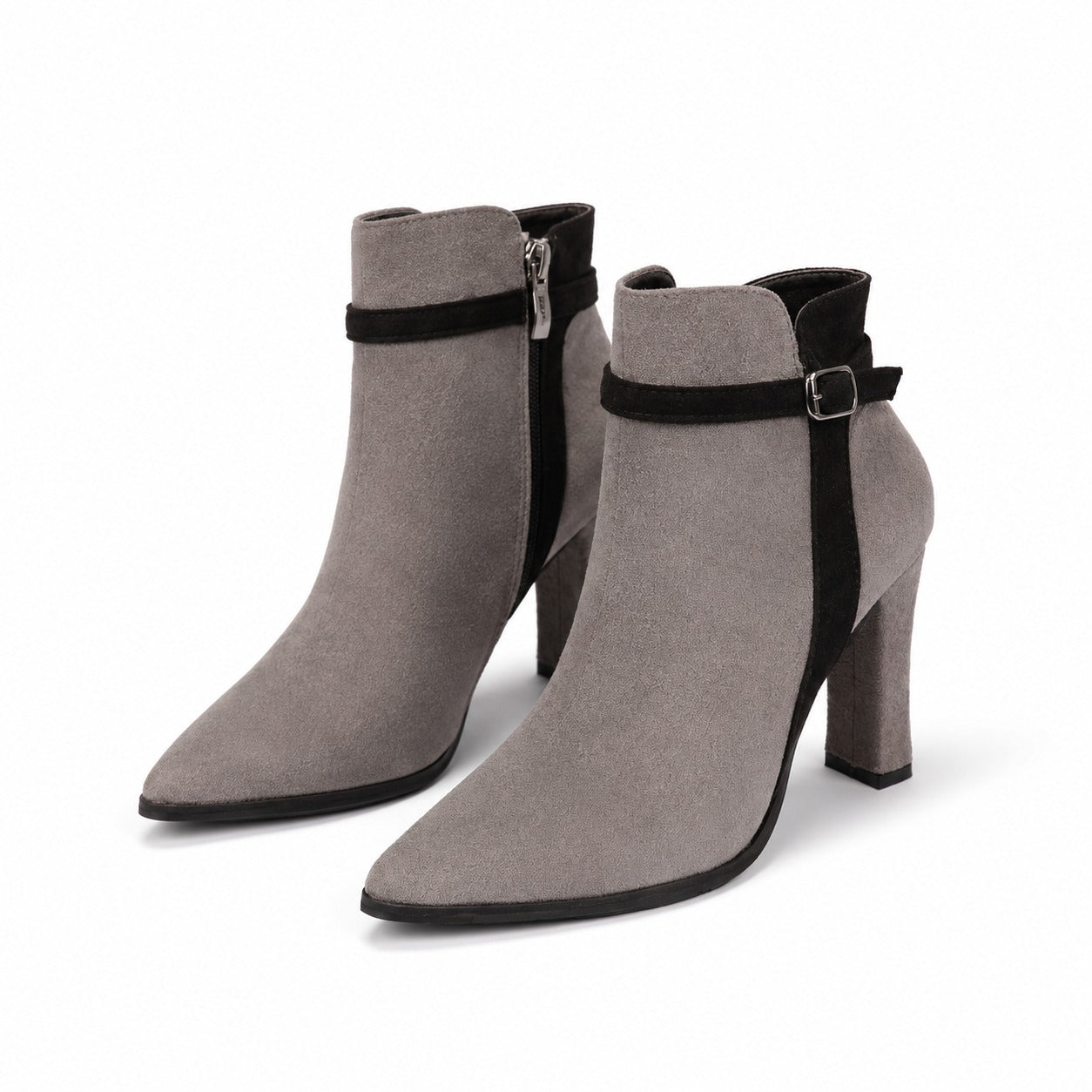 Chelsea English Modern Thick High Heels Women Boots