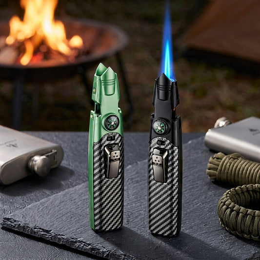 Pathfinder Flame BBQ Camping Torch Compass Lighter