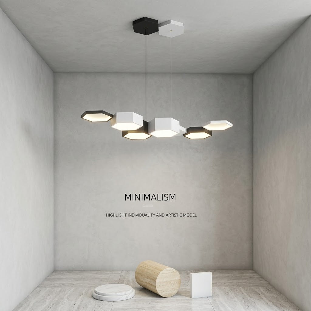 Six Points Modern Hexagon LED Ceiling Panel Light
