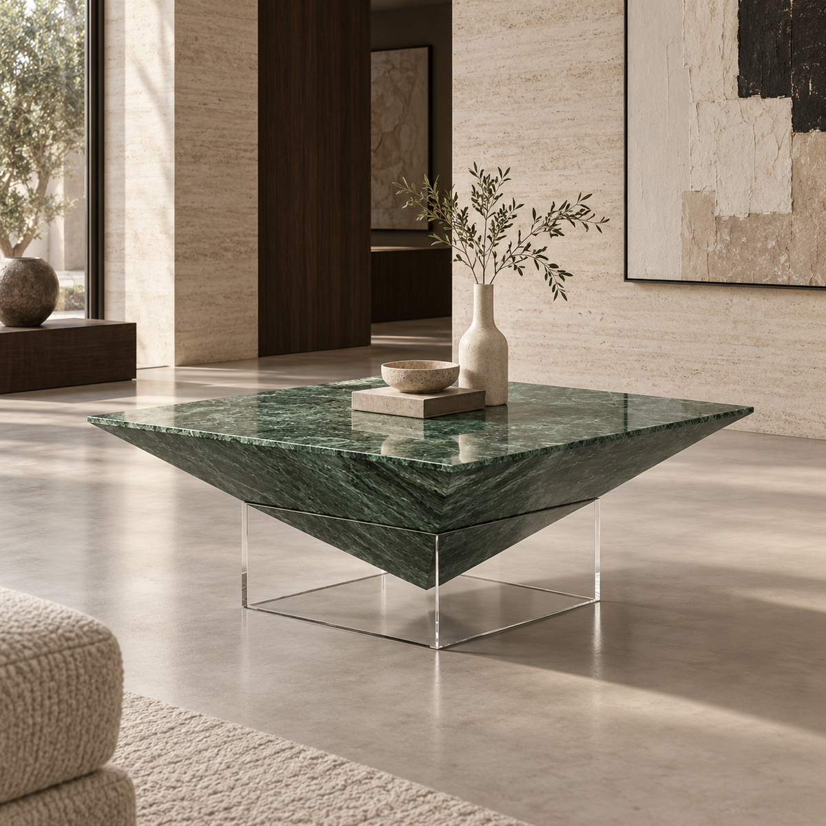 Inverted Pyramid Table