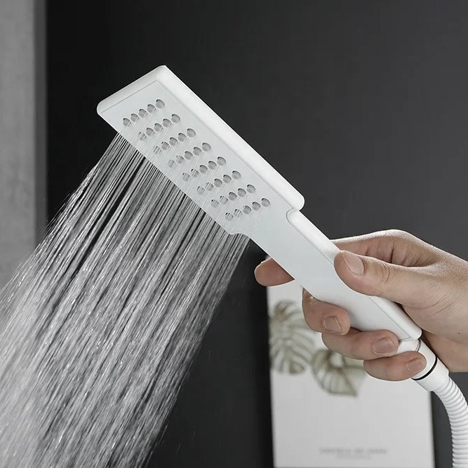 Wall-Embedded Waterfall Spout Bathtub Faucet