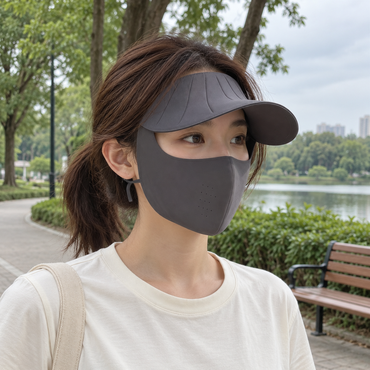 Sun Protection Visor Face Mask