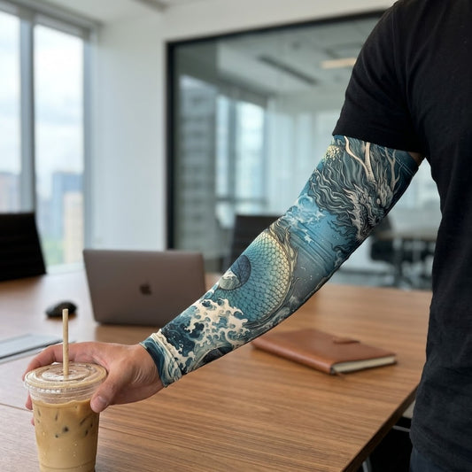 Wild Print Quick-Dry Cooling Arm Sleeves