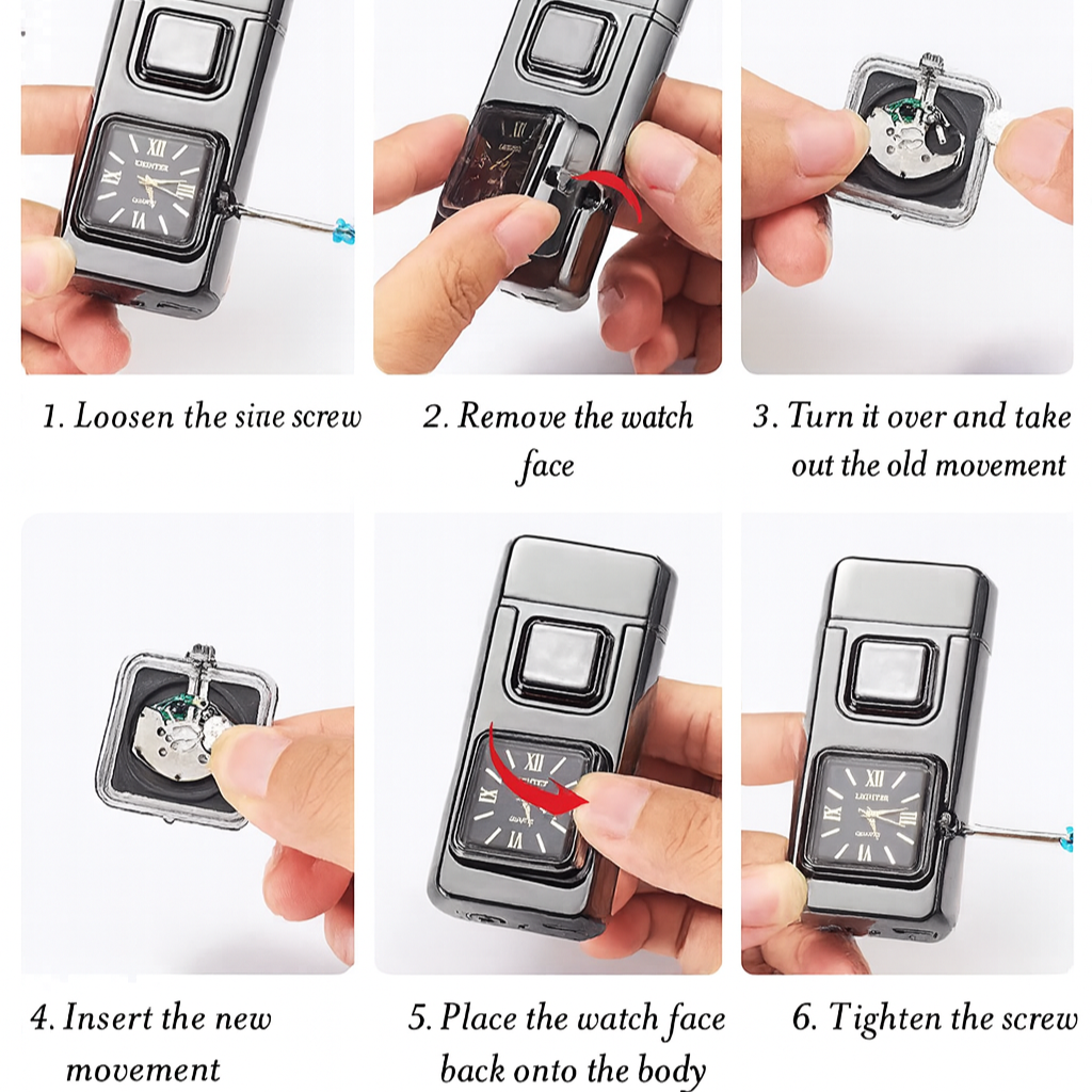 One-Press Ignite Classic Dual-Flame Lighter