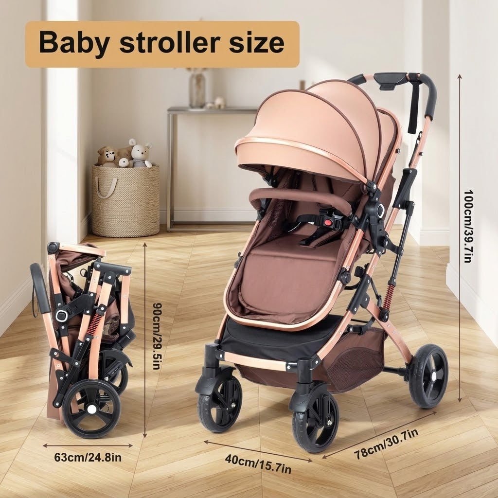 Futuristic Nest 3in1 Baby Stroller
