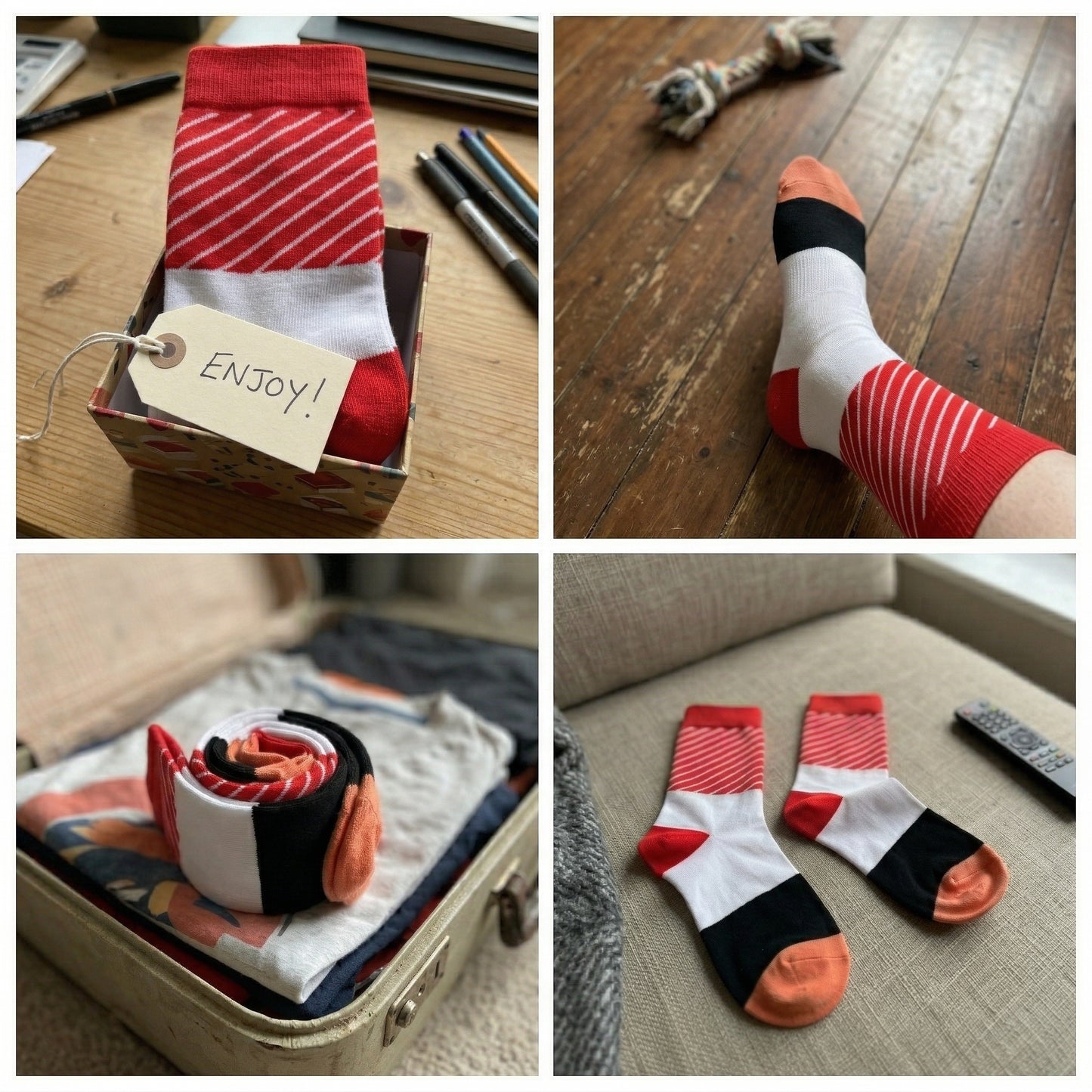 Japanese-Style Sushi Creative Socks