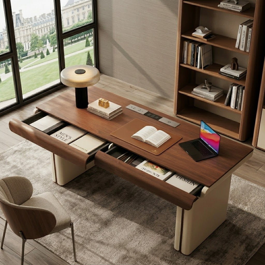 Healthy Hour Electric Adjustable Standing Desk Workstation