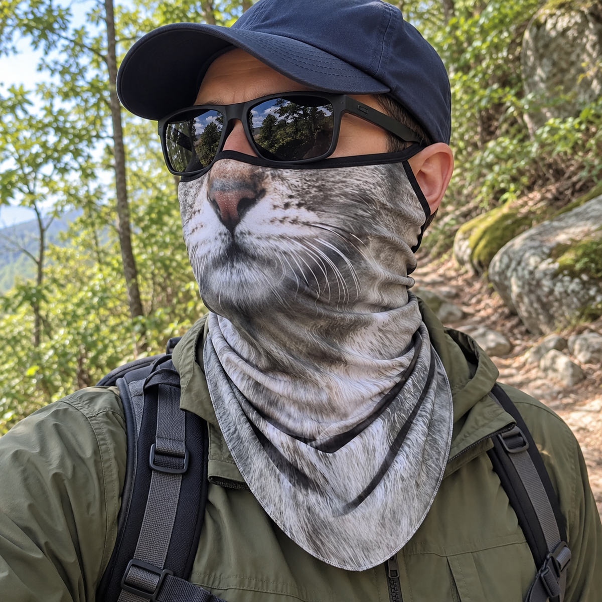 Wild Side Furry Animal Disguise Mask