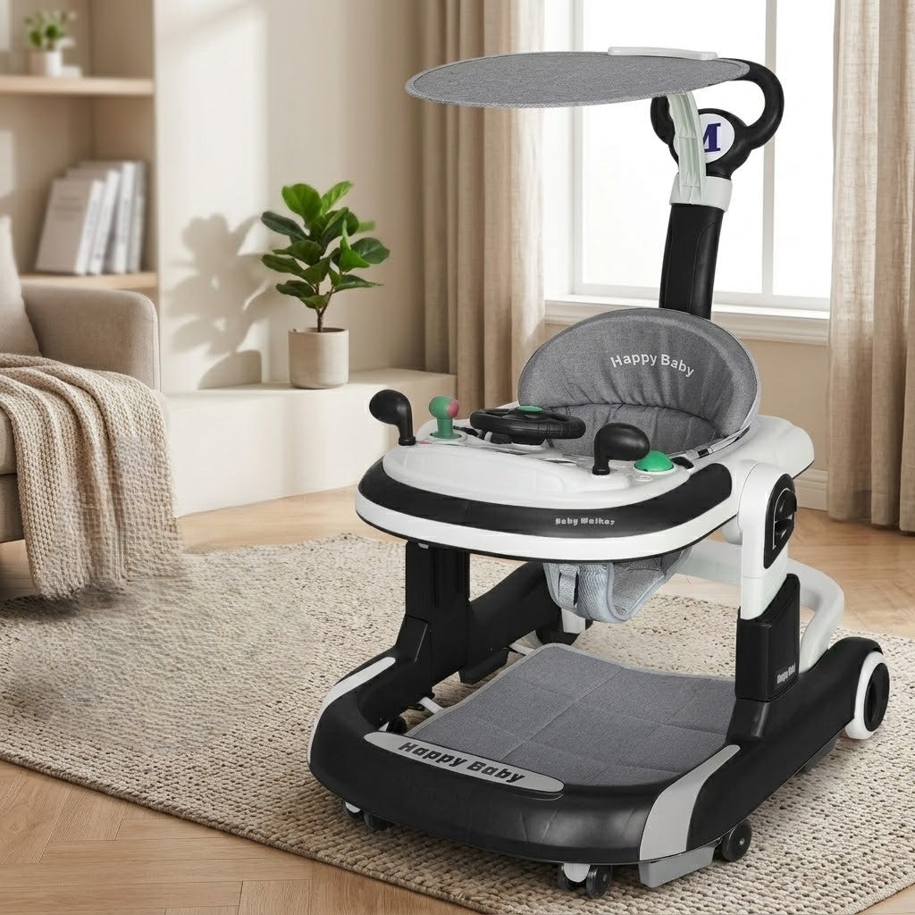 Littlemiles Foldable 5-in-1 Baby Activity Learning Walker
